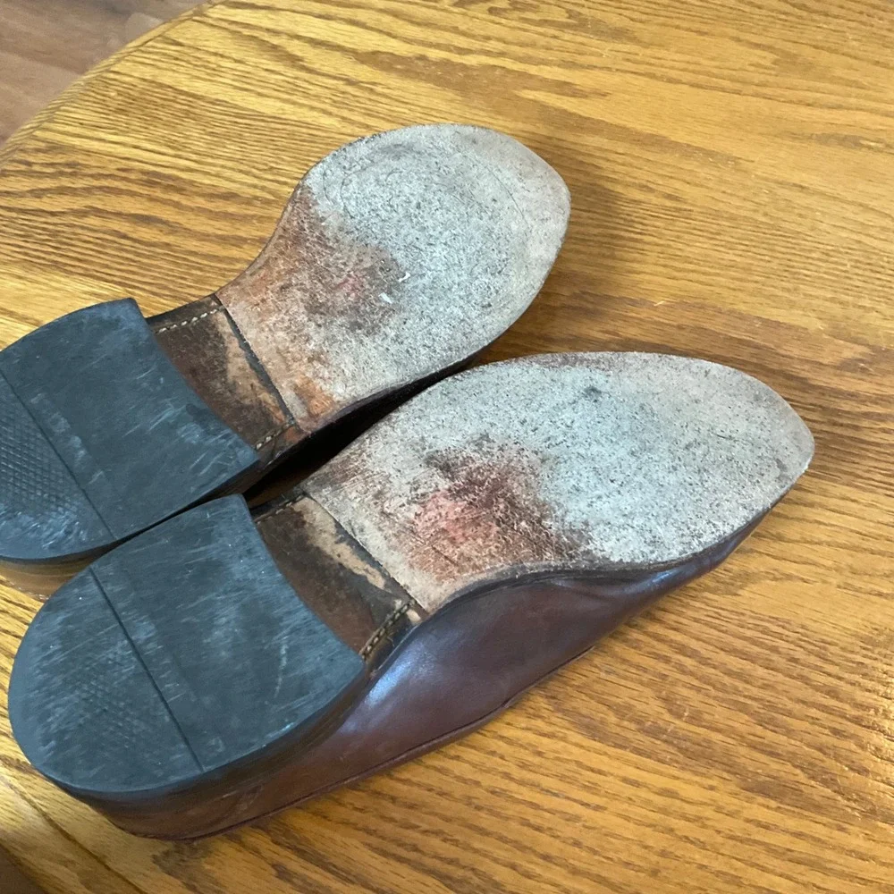 Allen Edmonds classic mahogany leather